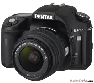 Продаю зеркальный фотоаппарат Pentax k200d - Изображение #1, Объявление #96440