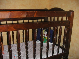 Детская кроватка из натурального дерева - Изображение #1, Объявление #133199