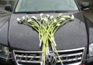Аренда автомобиля с водителем Volkswagen Touareg (черный) для свадебного кортежа - Изображение #1, Объявление #381485