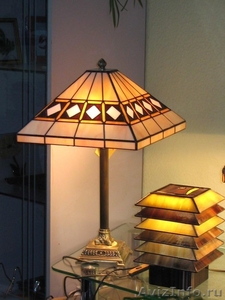 витражные светильники, лампы, люстры, бра и др. - Изображение #1, Объявление #480394