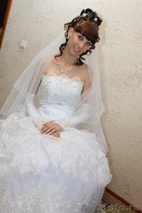 продам свадебное платье!в идеальнейшем состоянии,б/у один раз!!! - Изображение #1, Объявление #490993