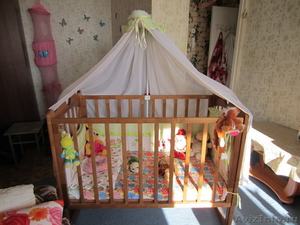 Продаю детскую кроватку в отличном состоянии фирма Можга - Изображение #1, Объявление #560093