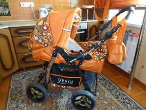 Детская коляска трансформер Verdi Trafic (Верди Трафик)  - Изображение #3, Объявление #575273