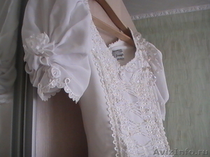 Свадебное платье очень дешево с перчатками и подъюбником на 3-х кольцах впридачу - Изображение #3, Объявление #488963