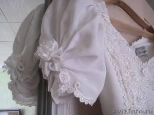 Свадебное платье очень дешево с перчатками и подъюбником на 3-х кольцах впридачу - Изображение #4, Объявление #488963
