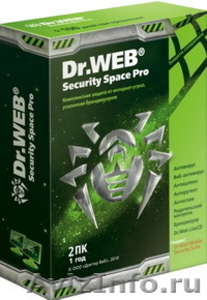 Антивирус Dr.Web Security Space 2ПК/1год BOX - Изображение #1, Объявление #1332136