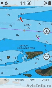 Планшет навигатор с картой глубин Волги для рыбалки - Изображение #2, Объявление #1473831
